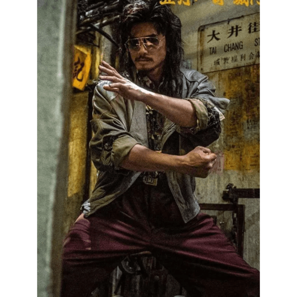 Philip Ng Twilight of the Warriors Walled In 2024 Leather Jacket
