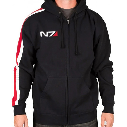 Mass Effect N7 Spectre Elite Zip Up Hoodie