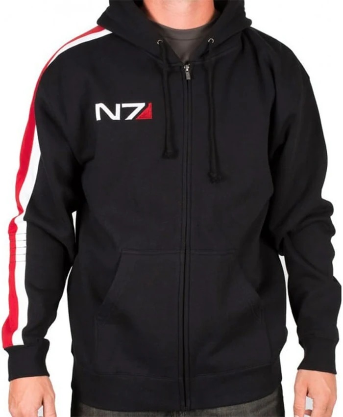 Mass Effect N7 Black Hoodie